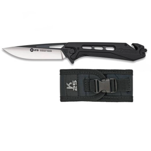 Nóż Składany K25 Tactical CNC XL Black G10 25242.jpg