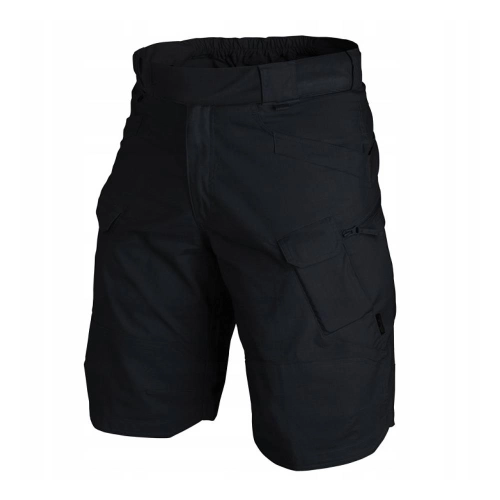 Krótkie Spodnie Taktyczne Helikon-Tex UTS PolyCotton Stretch Ripstop 11_ Czarne.jpg