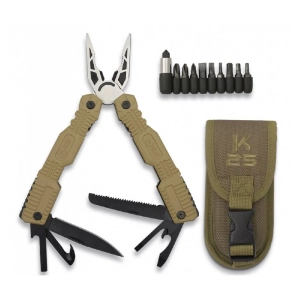 Multitool RUI Tactical Coyote z Bitami i Etui