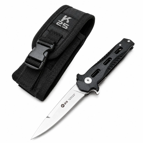 Nóż Składany K25 TUNGST II Flipper z Etui 1.jpg