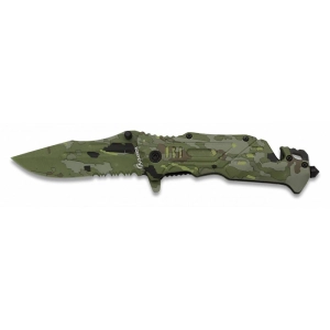 Nóż Składany Albainox Camo Army 19735