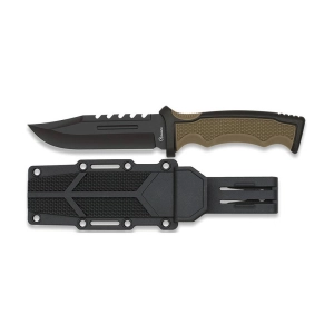 Nóż Taktyczny Albainox Black/Coyote 32835
