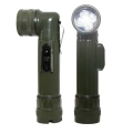 Latarka Kątowa 17 cm LED Mil-Tec Olive 1.jpg