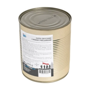Kasza Gryczana z Mięsem i Pieczarkami 850g