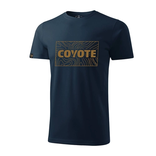 Koszulka Coyote Topo Map Navy 2.jpg