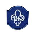 Pierścień Harcerski Haftowany z Logo ZHP chabr.jpg