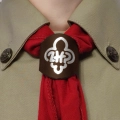 Pierścień Skautowy Wypalany z Logo ZHP Brązowy 1.jpg