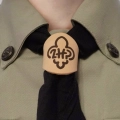 Pierścień Skautowy Wypalany z Logo ZHP Jasny 1.jpg