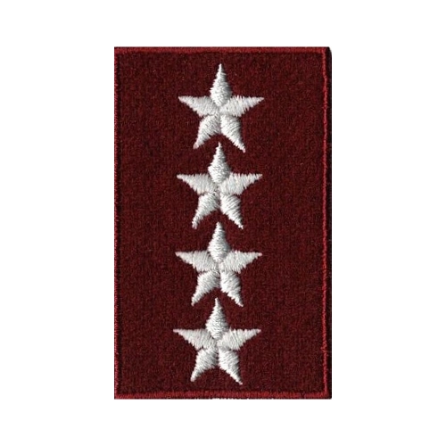 Stopień Wojskowy na Beret Bordowy - Starszy Chorąży Sztabowy.jpg