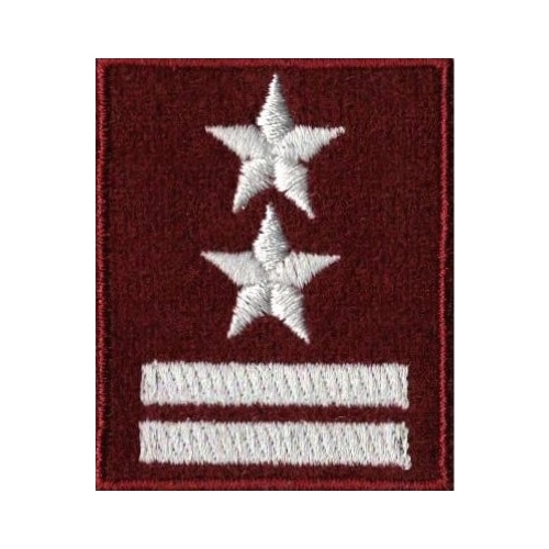 Stopień Wojskowy na Beret - Podpułkownik Bordowy.jpg