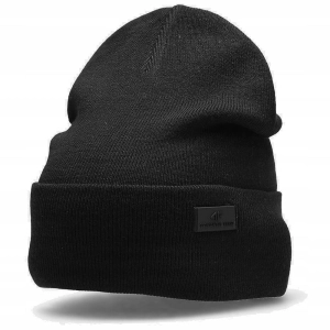 Czapka Zimowa OneSize 4F CAM004 Głęboka Czerń