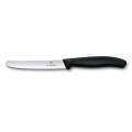 Nóż Ząbkowany 11cm Czarny Victorinox