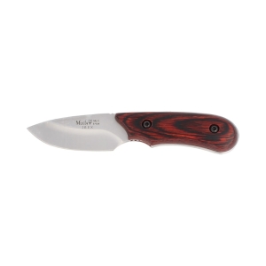 Nóż Muela Ibex 8R Pakka Wood / Skóra Brązowa