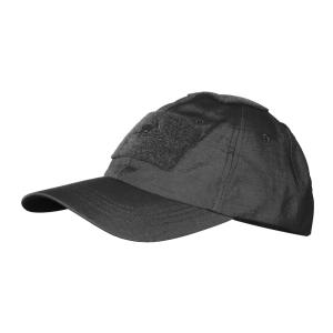 Czapka Baseball PolyCotton Ripstop Helikon Czarna