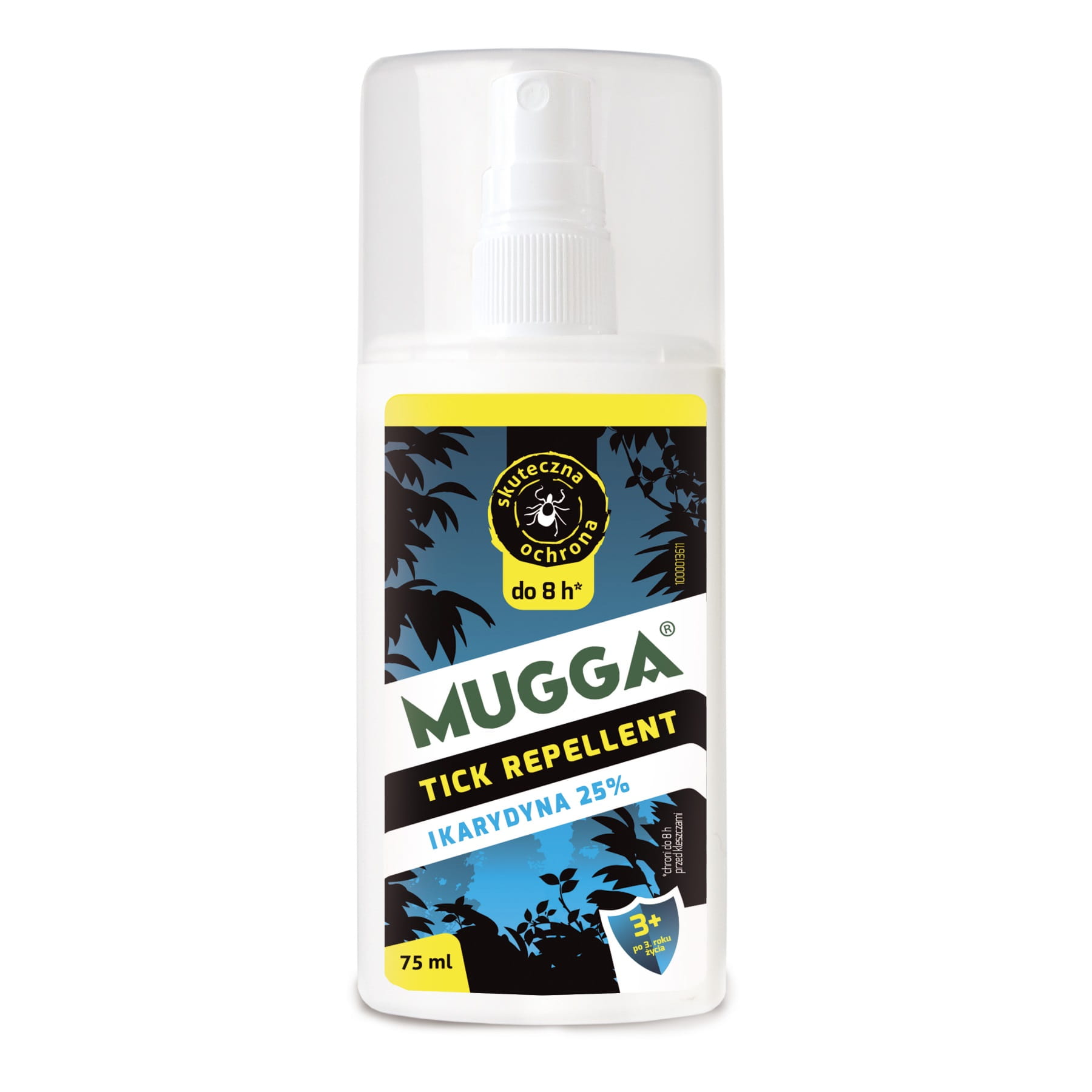 preparat spray na komary i kleszcze mugga tick repellent ikarydyna 25%