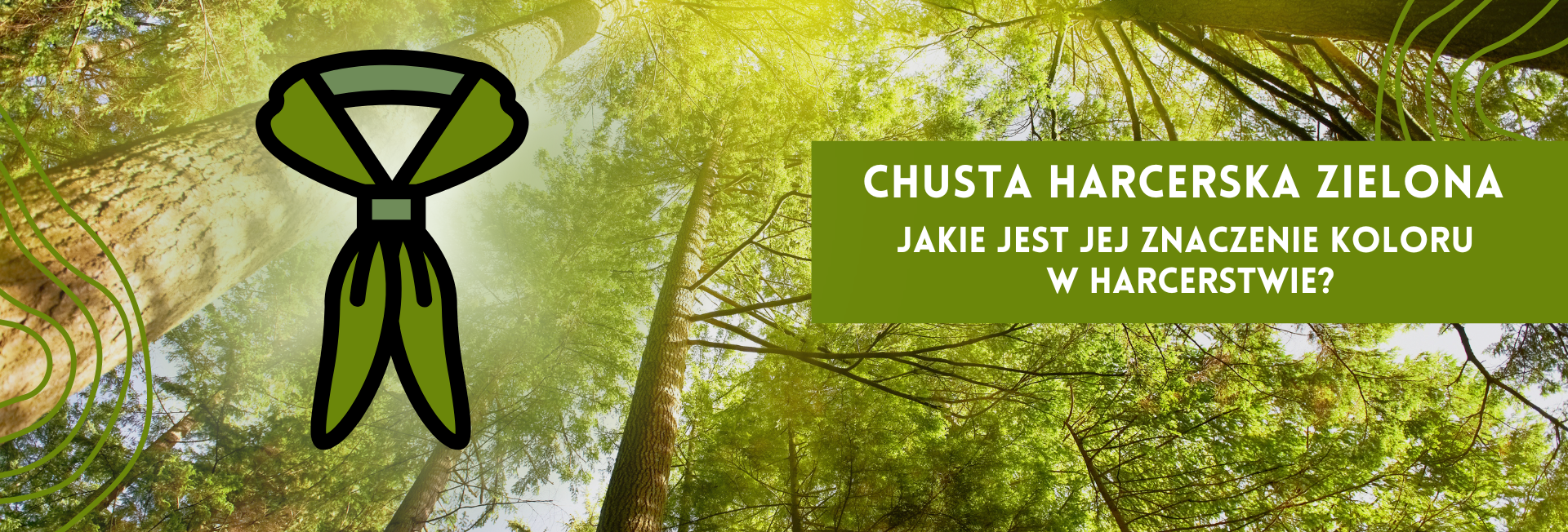 Chusta harcerska zielona - jakie jest jej znaczenie koloru w harcerstwie?