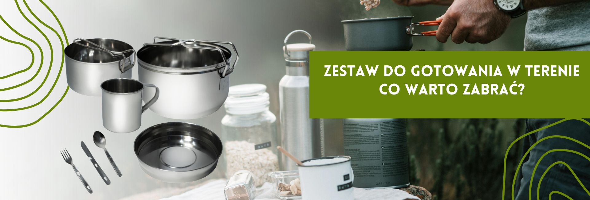 Zestaw do gotowania w terenie - co warto zabrać?